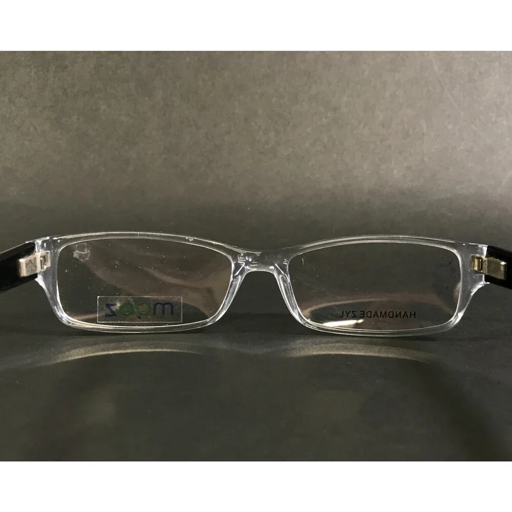 Modz Eyeglasses Frames CORFU Crystal Black Rectangle Full Rim 53-16-135